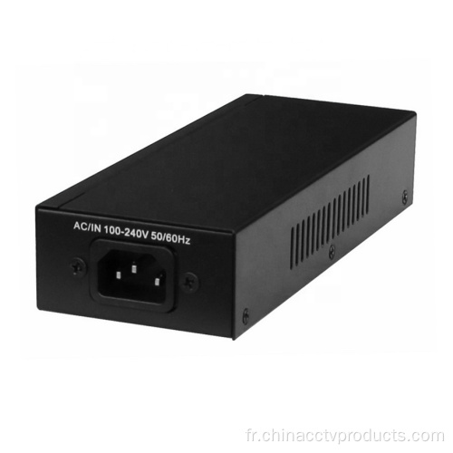 60W 90W 100W 1G / 2,5G / 10G Gigabit Poe Injecteur